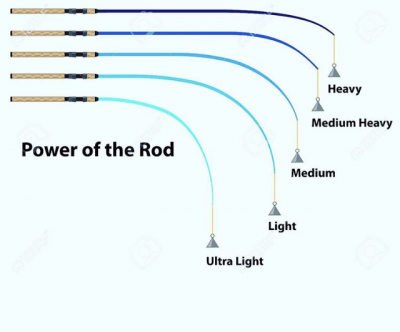 What types of fishing rod are suitable for the practice? - Garrapeixe